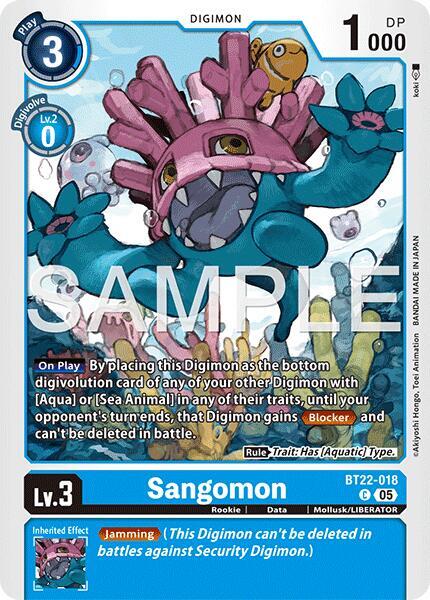Sangomon BT22-018 C (Cyber Eden) 