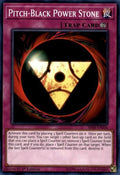 Pitch Black Power Stone SR08-EN036 (Structure Deck: Order of the Spellcasters)  - 1st Edition