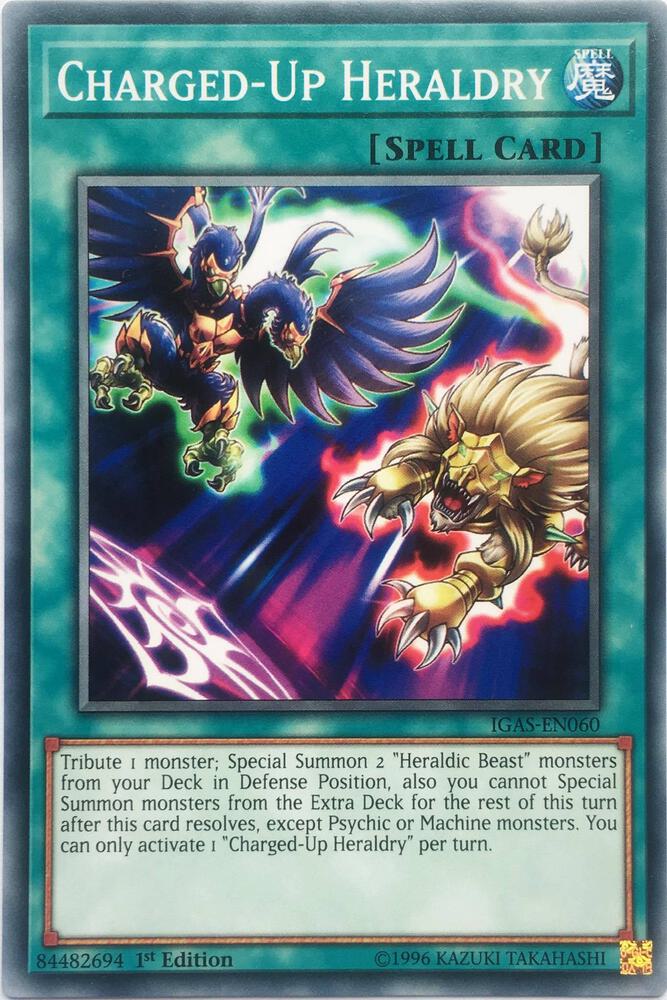 Charged-Up Heraldry IGAS-EN060 (Ignition Assault)  - 1st Edition
