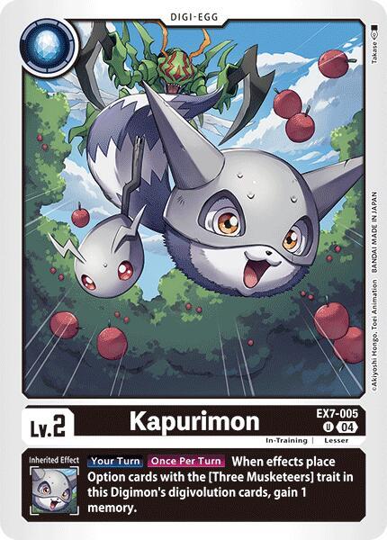Kapurimon EX7-005 U (Digimon LIBERATOR) 