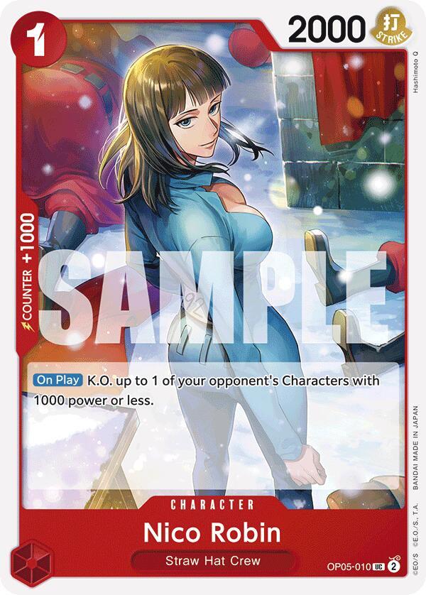 Nico Robin (Reprint) OP05-010 (Premium Booster -The Best-) 