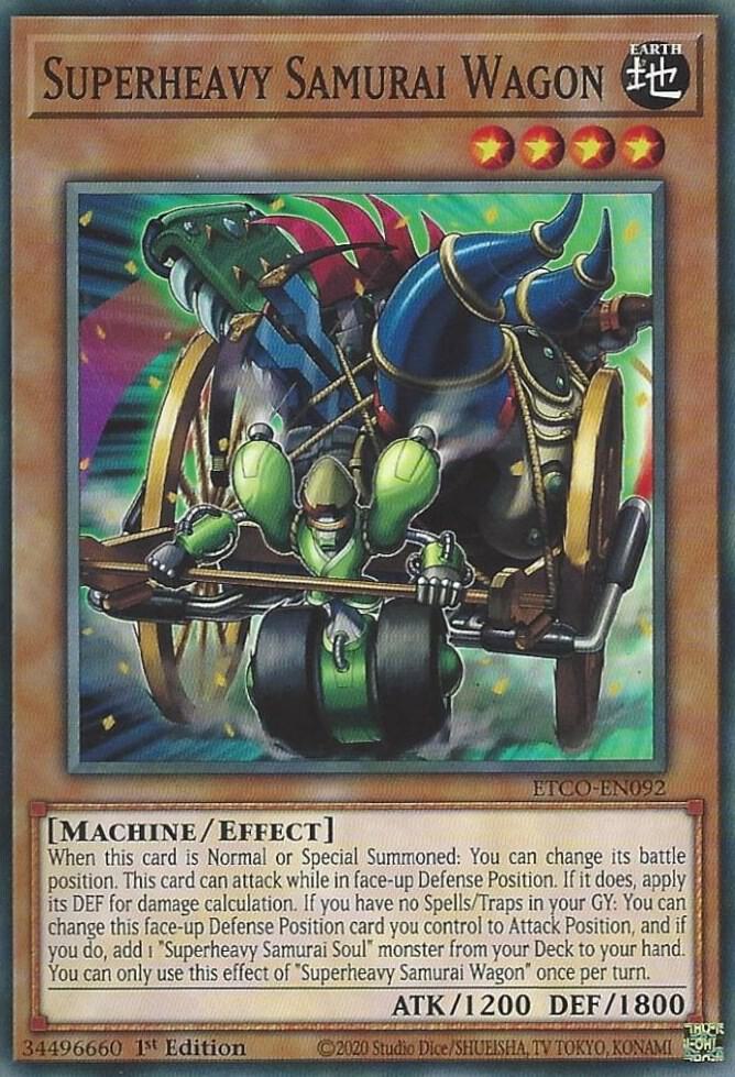 Superheavy Samurai Wagon ETCO-EN092 (Eternity Code)  - 1st Edition