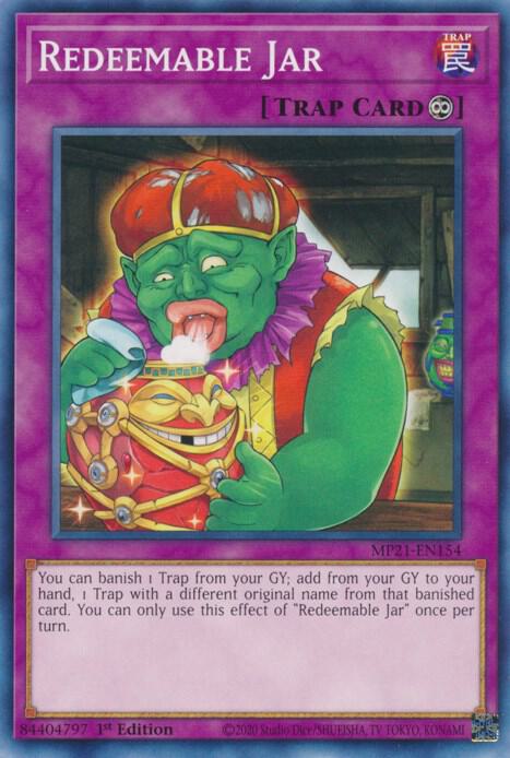 Redeemable Jar MP21-EN154 (2021 Tin of Ancient Battles)  - 1st Edition