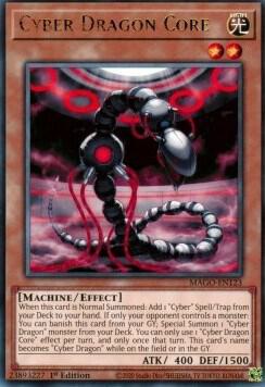 Cyber Dragon Core MAGO-EN123 (Maximum Gold)  - 1st Edition