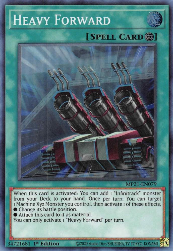 Heavy Forward MP21-EN079 (2021 Tin of Ancient Battles)  - 1st Edition