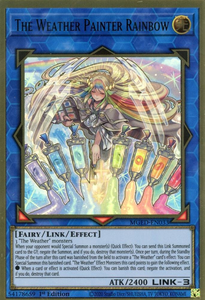 The Weather Painter Rainbow MGED-EN033 (Maximum Gold: El Dorado)  - 1st Edition