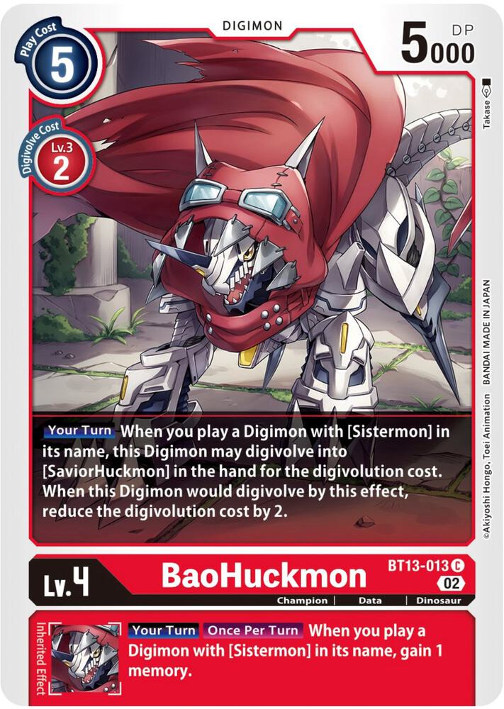 BaoHuckmon BT13-013 C (Versus Royal Knights) 