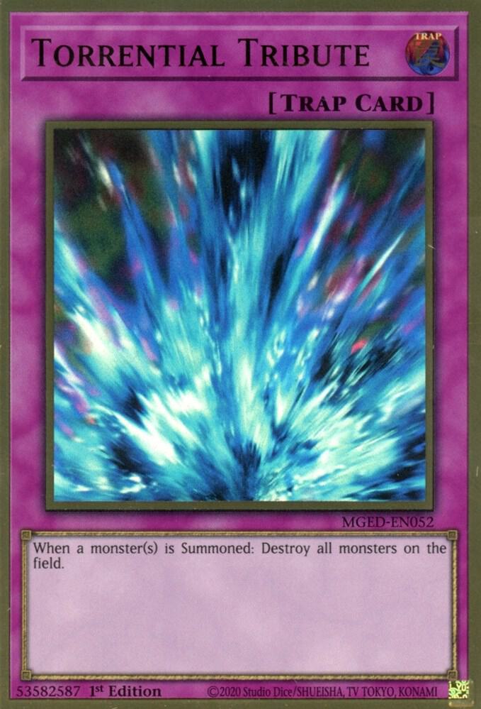 Torrential Tribute MGED-EN052 (Maximum Gold: El Dorado)  - 1st Edition