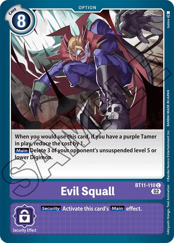 Evil Squall BT11-110 C (Dimensional Phase) 