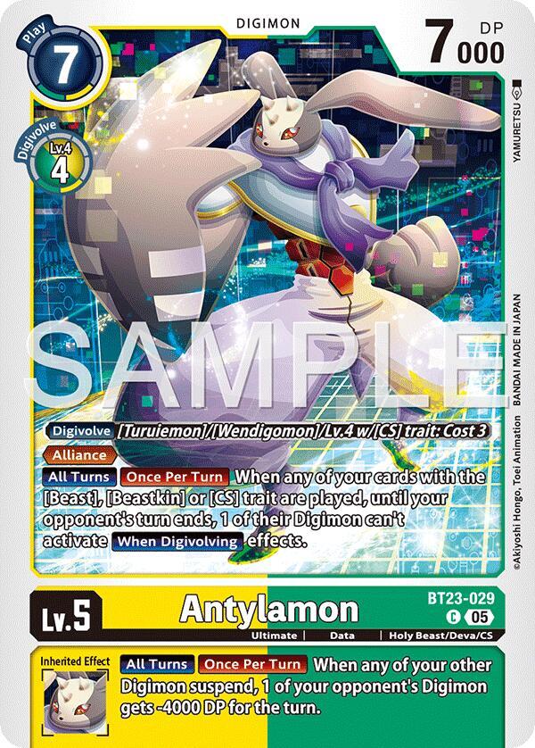 Antylamon BT23-029 C (Hackers' Slumber) 