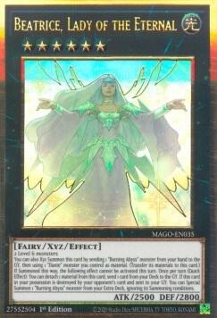 Beatrice Lady of the Eternal MAGO-EN035 (Maximum Gold)  - 1st Edition