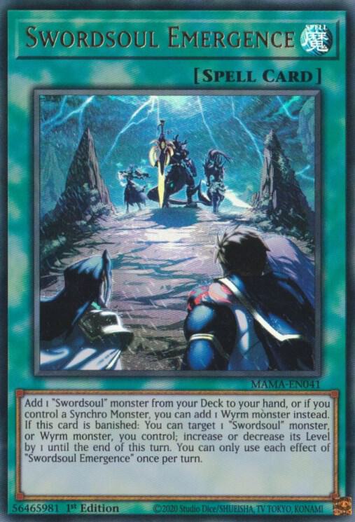 Swordsoul Emergence MAMA-EN041 (Magnificent Mavens)  - 1st Edition