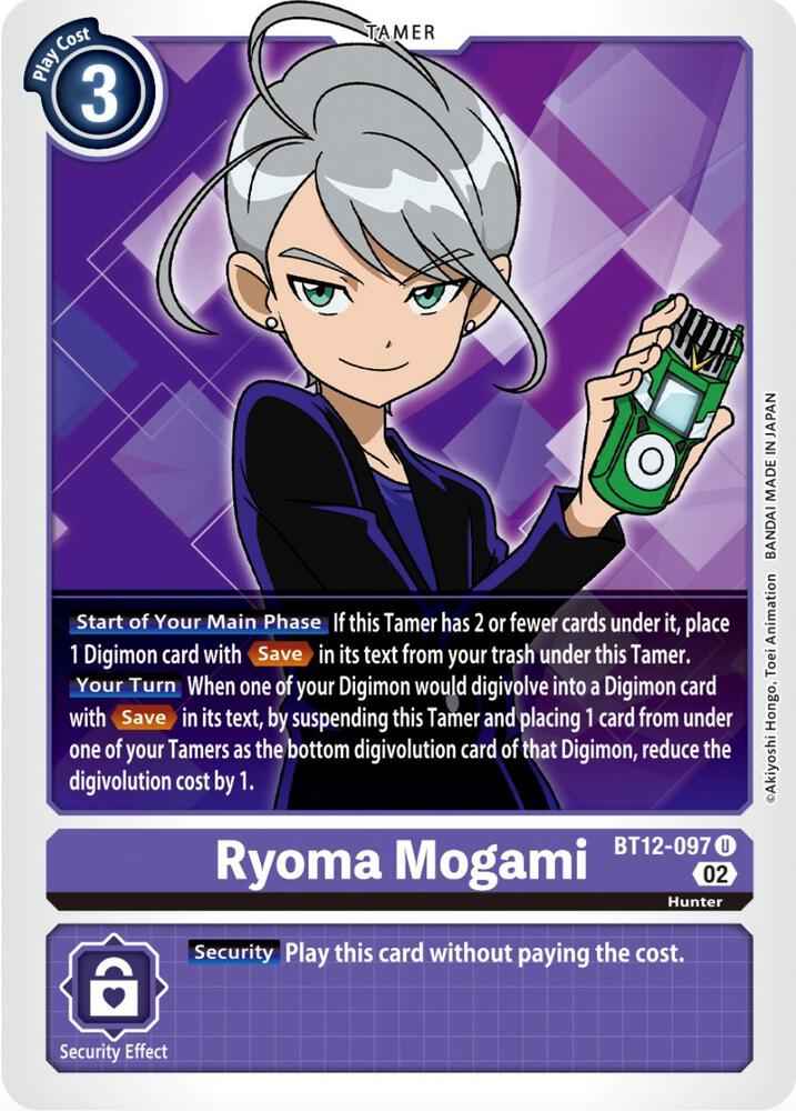 Ryoma Mogami BT12-097 U (Across Time)