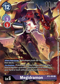 Megidramon Digimon Card Game Deck Box Set BT5-083 R (Battle of Omni)  - Foil