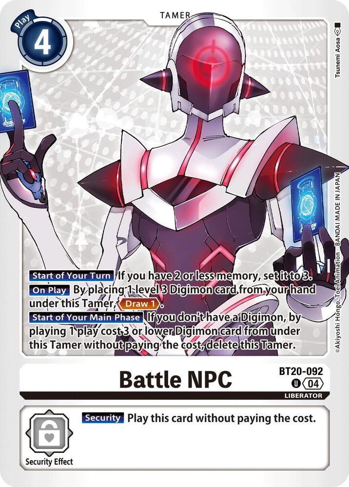 Battle NPC BT20-092 U (Release Special Booster 2.5) 