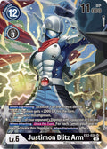 Justimon Blitz Arm Alternate Art EX2-038 SR (Digital Hazard)  - Foil