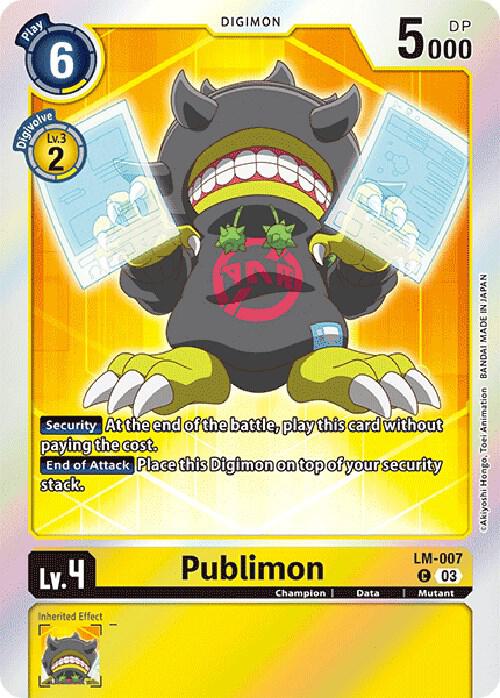 Publimon English Exclusive LM-007 C (Exceed Apocalypse)  - Foil