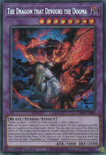 The Dragon that Devours the Dogma Secret Rare CH01-EN041 (THE CHRONICLES DECK: The Fallen & The Virtuous (All-Foil Edition))  - 1st Edition