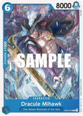 Dracule Mihawk OP02-055 (Paramount War) 