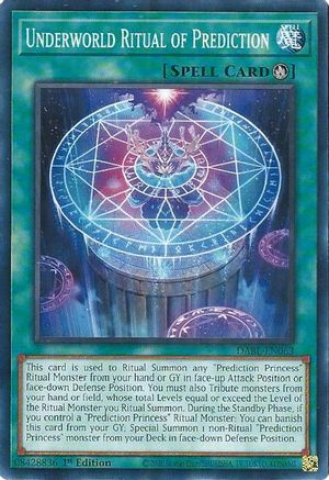 Underworld Ritual of Prediction (DABL-EN063) - Common - Darkwing Blast