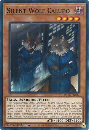 Silent Wolf Calupo (DABL-EN037) - Common - 1st Edition - Darkwing Blast