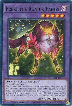 Freki the Runick Fangs (DABL-EN041) - Common - Darkwing Blast