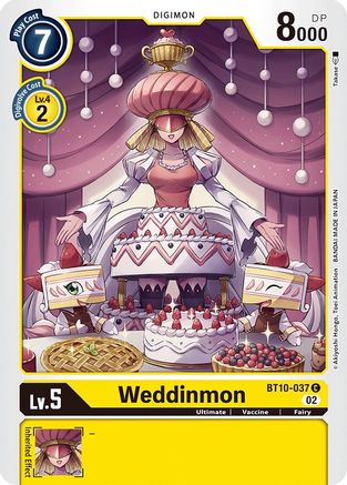 Weddinmon (BT10-037)  Common - Xros Encounter