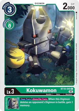 Kokuwamon (BT10-045)  Common - Xros Encounter