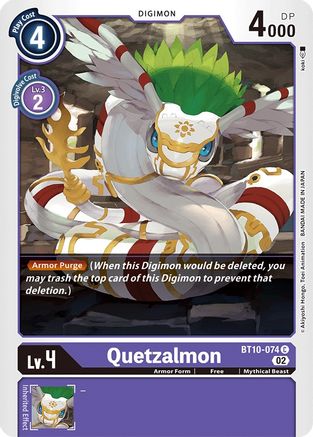 Quetzalmon (BT10-074)  Common - Xros Encounter