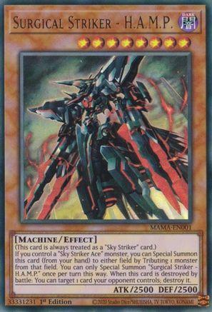 Surgical Striker - H.A.M.P. (MAMA-EN001) - Ultra Rare - 1st Edition - Magnificent Mavens