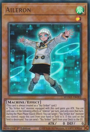 Aileron (MAMA-EN002) - Ultra Rare - 1st Edition - Magnificent Mavens