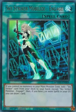 Sky Striker Mobilize - Engage! (MAMA-EN009) - Ultra Rare - 1st Edition - Magnificent Mavens
