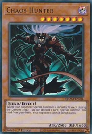 Chaos Hunter (MAMA-EN051) - Ultra Rare - 1st Edition - Magnificent Mavens