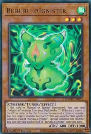 Bururu @Ignister (MAMA-EN055) - Ultra Rare - Magnificent Mavens