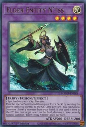 Elder Entity N'tss (MAMA-EN063) - Ultra Rare - 1st Edition - Magnificent Mavens