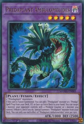 Predaplant Ambulomelides (MAMA-EN065) - Ultra Rare - Magnificent Mavens