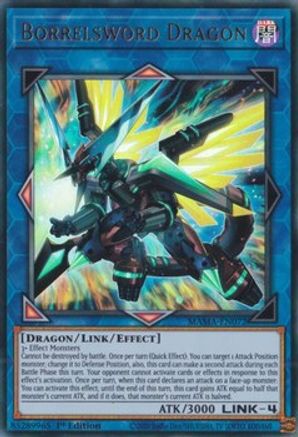 Borrelsword Dragon (MAMA-EN072) - Ultra Rare - 1st Edition - Magnificent Mavens