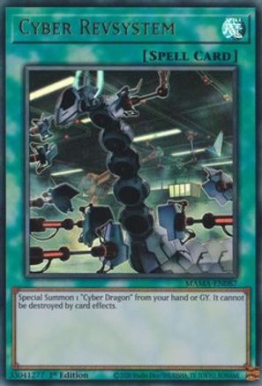 Cyber Revsystem (MAMA-EN087) - Ultra Rare - 1st Edition - Magnificent Mavens