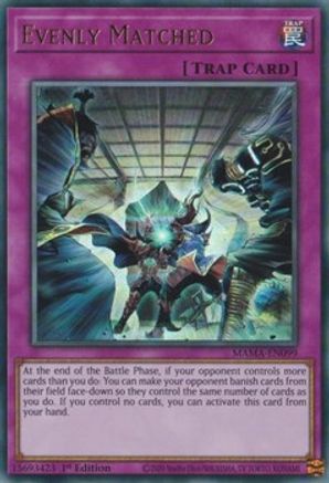 Evenly Matched (MAMA-EN099) - Ultra Rare - Magnificent Mavens