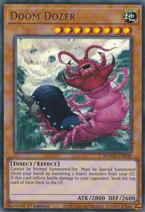 Doom Dozer (MAMA-EN049) - Ultra Rare - Magnificent Mavens