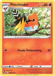Fletchinder 28/195  - Uncommon - SWSH12: Silver Tempest