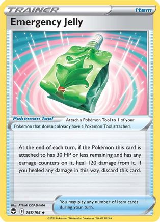 Emergency Jelly 155/195  - Uncommon - SWSH12: Silver Tempest