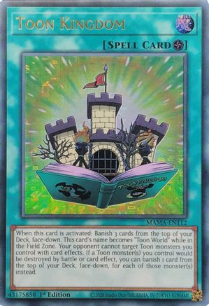 Toon Kingdom (Ultra Pharaoh's Rare) (MAMA-EN112) - Ultra Pharaoh’s Rare - Magnificent Mavens