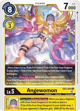 Angewomon (EX3-034)  Uncommon - Draconic Roar