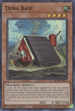 Dyna Base (BLCR-EN017) - Ultra Rare - Battles of Legend: Crystal Revenge