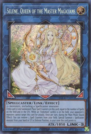 Selene, Queen of the Master Magicians (BLCR-EN092) - Secret Rare - 1st Edition - Battles of Legend: Crystal Revenge