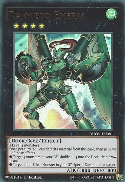 Daigusto Emeral DUOV-EN081 (Duel Overload)  - 1st Edition