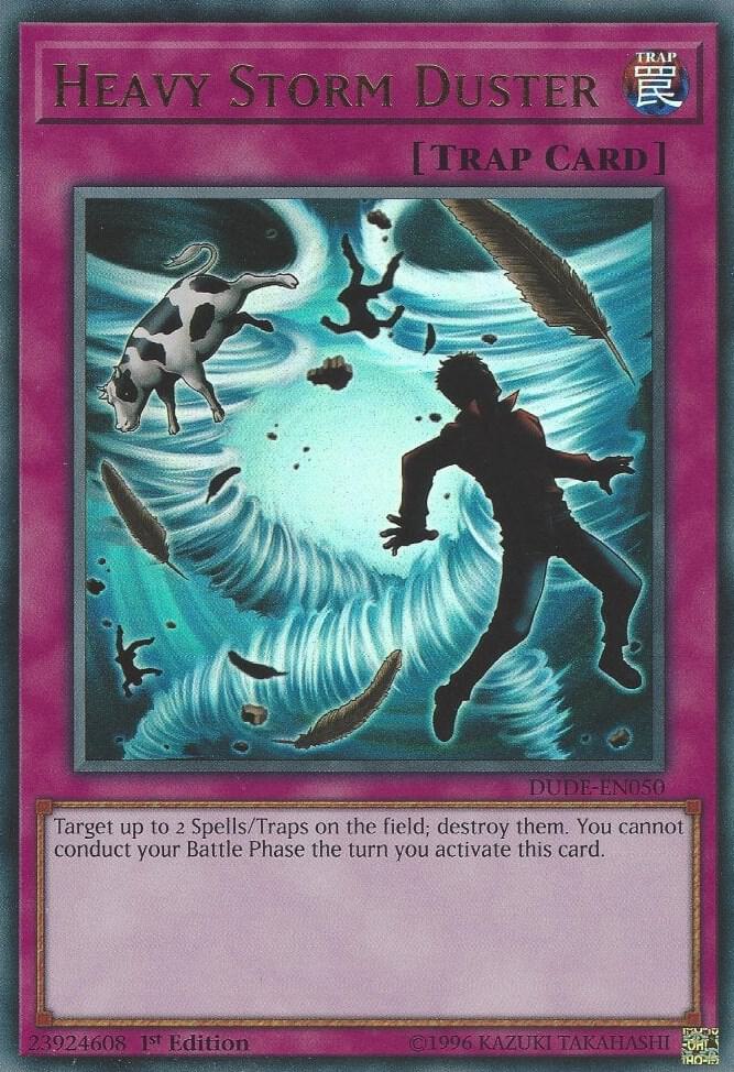Heavy Storm Duster DUDE-EN050 (Duel Devastator)  - 1st Edition