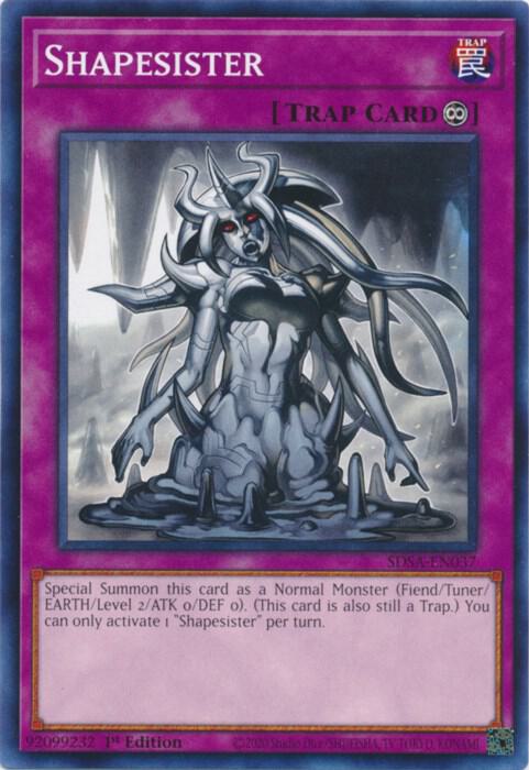 Shapesister SDSA-EN037 (Structure Deck: Sacred Beasts)  - 1st Edition