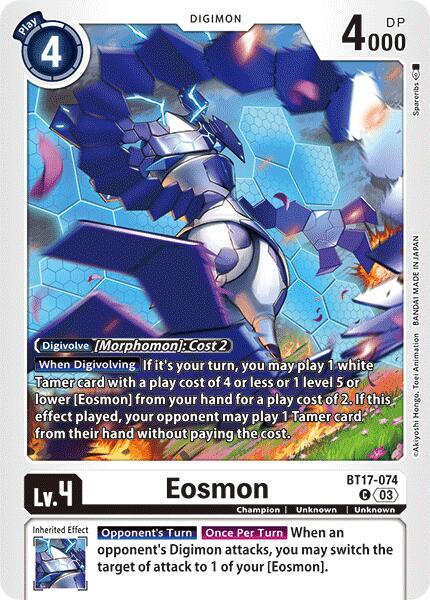 Eosmon BT17 074 BT17-074 C (Secret Crisis) 
